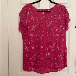 Croft and Barrow floral top